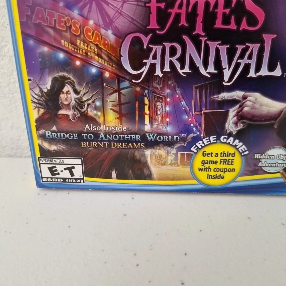 Mystery Case Files: Fate's Carnival PC DVD-ROM Hidden Object Game Big Fish Games